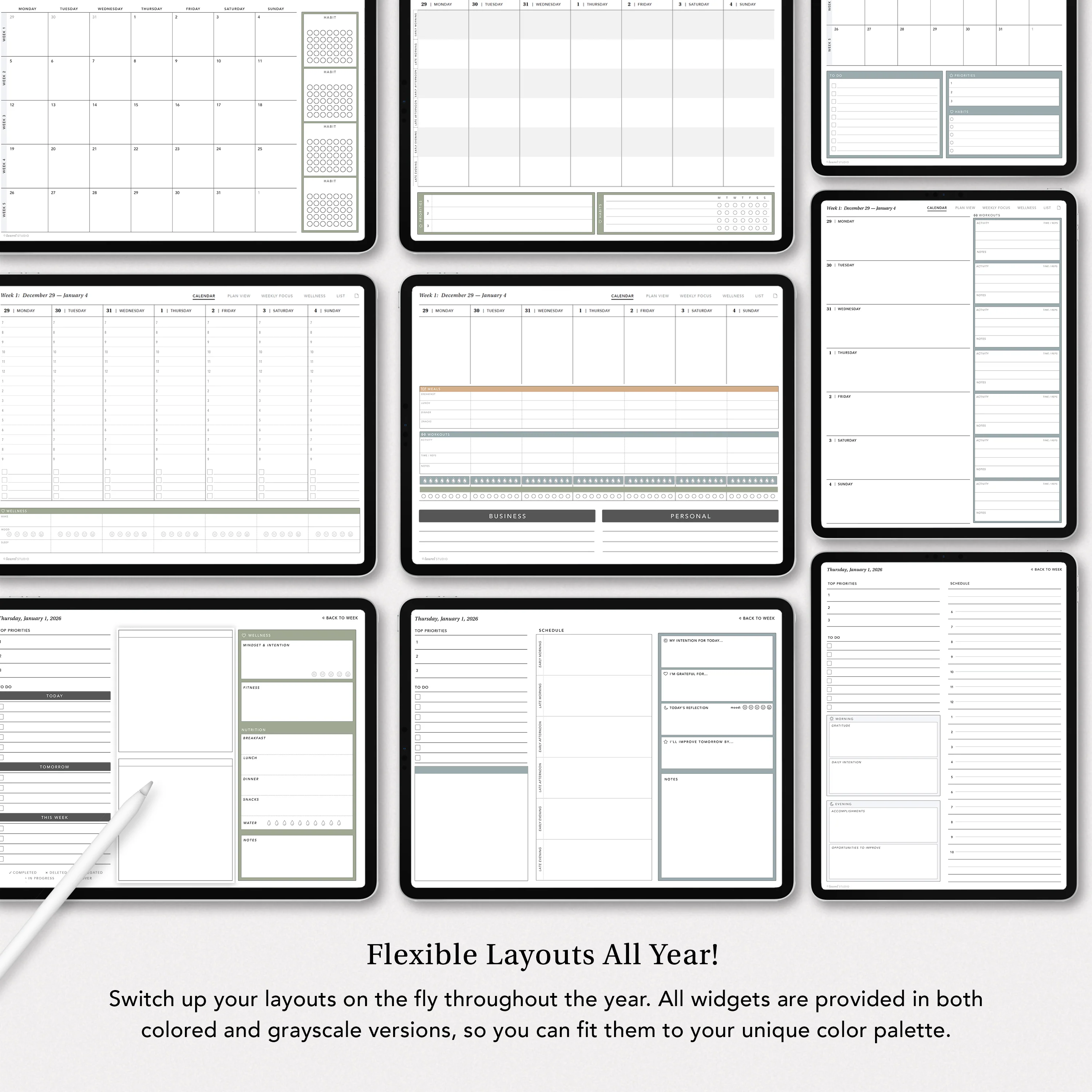 2026 Goal Planner Business Owner Bundle - Image 7