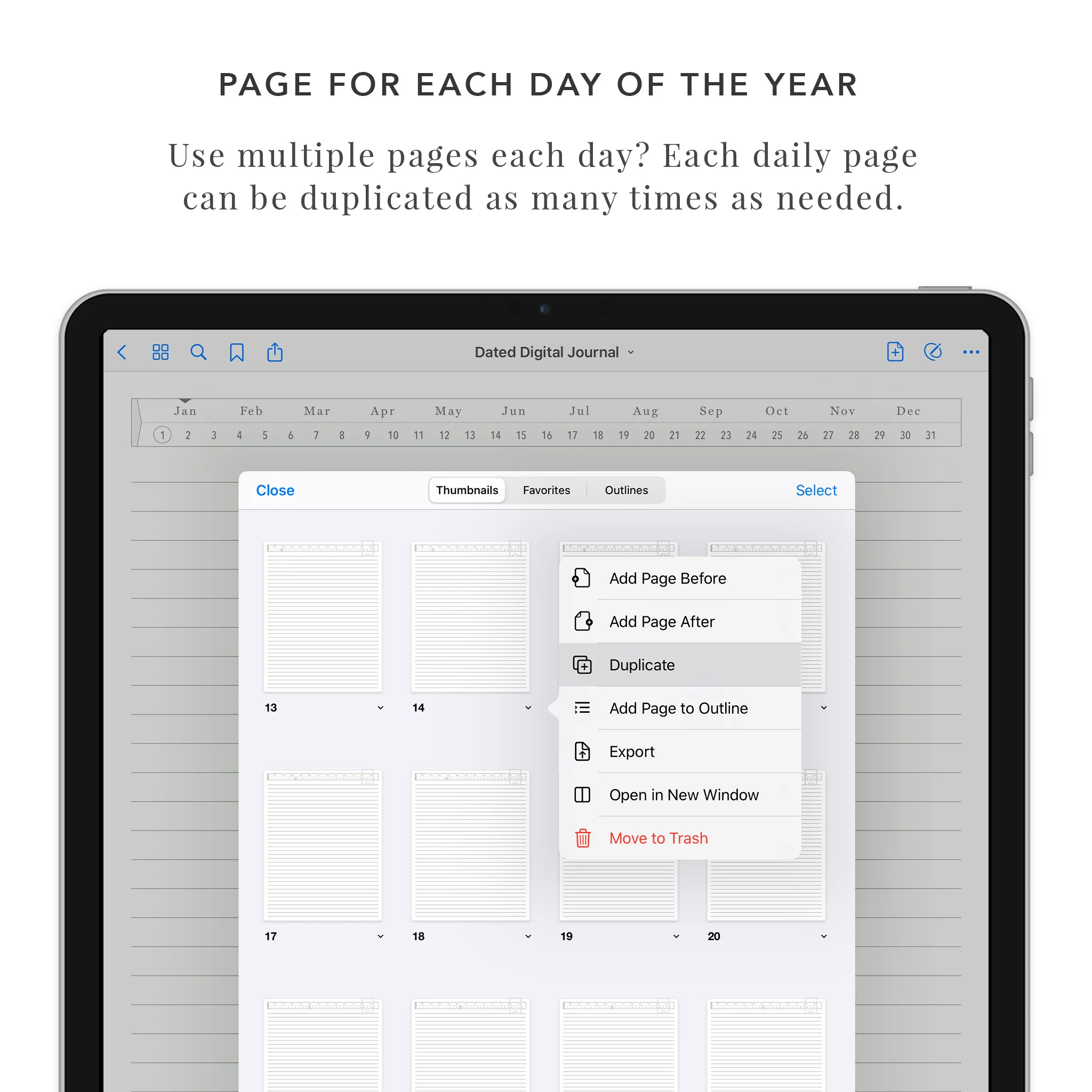Dot Grid Daily Dated Journal - Image 5